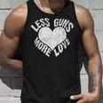 Less Guns More Love Hippie For Hippies  Unisex Tank Top Gifts for Him
