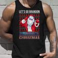 Let's Go Brandon Meme Ugly Christmas Dj Sweater Tank Top Gifts for Him
