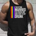 Lgbt Pride Gay Bachelor Party Married Engagement Unisex Tank Top Gifts for Him