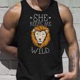 Lion She Keeps Me Wild Gifts For Lion Lovers Funny Gifts Unisex Tank Top Gifts for Him