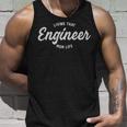 Living That Engineer Mom Life Engineer Mom - Living That Engineer Mom Life Engineer Mom Unisex Tank Top Gifts for Him
