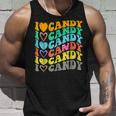 I Love Candy Halloween Party Cute Trick Or Treat Candyland Tank Top Gifts for Him