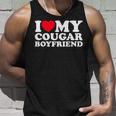 I Love My Cougar Boyfriend I Heart My Cougar Boyfriend Tank Top Gifts for Him