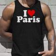 I Love Heart Paris France Tank Top Gifts for Him