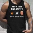 Lunatic Luna Tick Know Your Parasites Anti Joe Biden 2024 Tank Top Gifts for Him