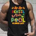 Lunch Lady Summer Break Lunch Lady Off Duty School Cafeteria Unisex Tank Top Gifts for Him