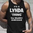 Lynda Thing Name Funny Unisex Tank Top Gifts for Him