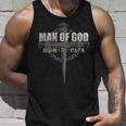 Man Of God Husband Dad Papa Gift For Mens Unisex Tank Top Gifts for Him