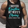 Married Couple Wedding Anniversary Marriage Tank Top Gifts for Him