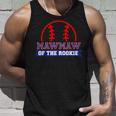 Mawmaw Of Rookie 1St Birthday Baseball Theme Matching Party Tank Top Gifts for Him