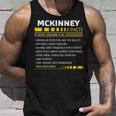 Mckinney Name Gift Mckinney Facts V2 Unisex Tank Top Gifts for Him