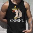 Me Goose-Ta | Spanish Goose Pun | Funny Mexican Unisex Tank Top Gifts for Him