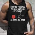 A Mean Oh Acid Chemistry Joke Science Chemist Nerd Tank Top Gifts for Him