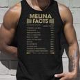 Melina Name Gift Melina Facts Unisex Tank Top Gifts for Him