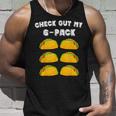 Mens Fitness Taco Funny Mexican 6Pack Gymer For Taco Lovers Unisex Tank Top Gifts for Him