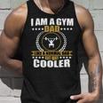 Mens Funny Gym Dad Fitness Workout Quote Men Unisex Tank Top Gifts for Him
