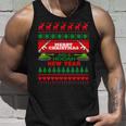 Military Ugly Christmas Sweater Army Tank Top Gifts for Him