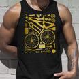 Mountain Bike Mtb Cycling Bicycle Parts Mountain Biker Unisex Tank Top Gifts for Him