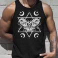 Mysticism Pagan Moon Wiccan Scary Insect Moth Occult Unisex Tank Top Gifts for Him