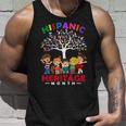 National Hispanic Heritage Month Hand Flag Tree Roots Latino Tank Top Gifts for Him