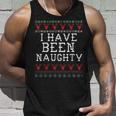 Naughty Holiday Ugly Christmas Sweater Tank Top Gifts for Him