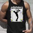 New Orleans Louisiana Skyline Music Jazz Travel Holidays Unisex Tank Top Gifts for Him