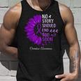 No Story Should End Too Soon Overdose Purple Ribbon Tank Top Gifts for Him