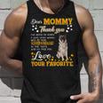 Norwegian Elkhound Dear Mommy Thank You For Being My Mommy Unisex Tank Top Gifts for Him