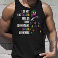 I Do Not Like Cancer Here Or There I Do Not Like Cancer Tank Top Gifts for Him