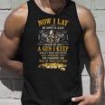 Now I Lay Me Down To Sleep Beside My Bed A Gun I Keep Unisex Tank Top Gifts for Him