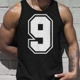 Number 9 Counting Gift For Women Unisex Tank Top Gifts for Him