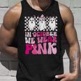 October We Wear Pink Ghost Halloween Breast Cancer Tank Top Gifts for Him