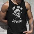 One Foot In The Grave Funny Amputee Gift - One Foot In The Grave Funny Amputee Gift Unisex Tank Top Gifts for Him