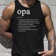 Opa Definition Funny Cool Unisex Tank Top Gifts for Him
