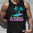 Palm Tree Sunset Summer Vacation Florida Destin Beach Tank Top Gifts for Him