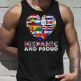 Hispanic And Proud Heart Pride Hispanic Heritage Month Tank Top Gifts for Him