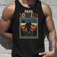 Papa Bigfoot Funny Sasquatch Bigfoot Fathers Day Gift For Mens Gift For Women Unisex Tank Top Gifts for Him