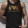 Peace Love Locs Black History Month African Woman Unisex Tank Top Gifts for Him