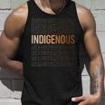 Peace Love Native Blood Native American Indigenous Black Unisex Tank Top Gifts for Him