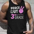 Peace Out 3Rd Grade Girls Third Grade Graduation Unisex Tank Top Gifts for Him