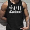 Peace Out Kindergarten Graduation Outfit Last Day Of School Unisex Tank Top Gifts for Him