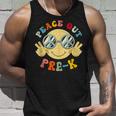 Peace Out Prek Happy Last Day Of School Hello Summer Unisex Tank Top Gifts for Him