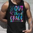 Peace Out Third Grade Graduate Tie Dye Last Day Of School Unisex Tank Top Gifts for Him