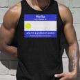 Pickleball Addicts Anonymous Name Tag Unisex Tank Top Gifts for Him