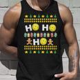 Pickleball Ugly Christmas Sweater Holiday Tank Top Gifts for Him