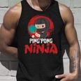 Ping Pong Ninja - Table Tennis Player Paddler Sports Lover Unisex Tank Top Gifts for Him
