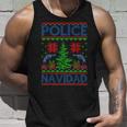 Police Navidad Ugly Christmas Sweater Tank Top Gifts for Him
