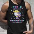 Prek We Are Done Kindergarten Here We Come Mermaid Girls Unisex Tank Top Gifts for Him