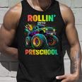 Preschool Monster Truck Back To School First Day Of School Tank Top Gifts for Him