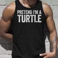 Pretend I'm A Turtle Matching Costume Tank Top Gifts for Him